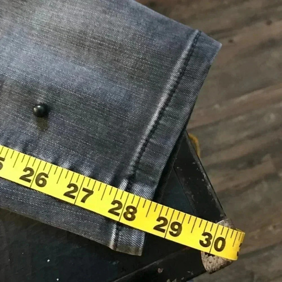 🌟R jeans  skinny pearl embellished ankle length 28x29 - Picture 9 of 11